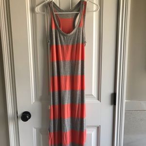 Striped summer maxi